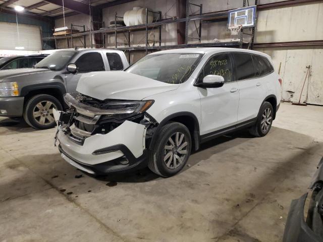 HONDA PILOT EXL 2021 with VIN 5FNYF5H5XMB037837 - Photo from auction
