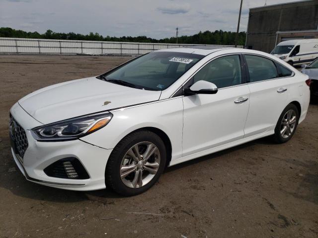 HYUNDAI SONATA LIM 2019 with VIN 5NPE34AF9KH754642 - Photo from auction