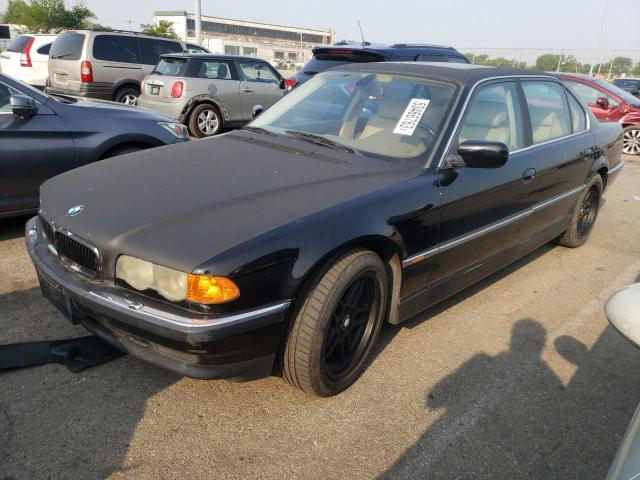 BMW 740 IL 2000 with VIN WBAGH8349YDP06647 - Photo from auction