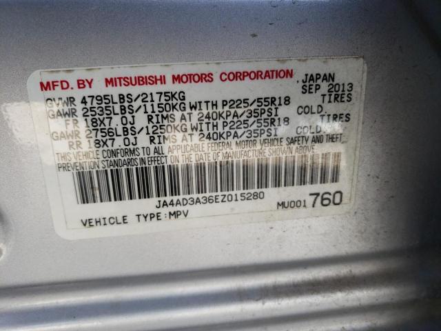 Photo 14 from auction – 2014 MITSUBISHI OUTLANDER with VIN JA4AD3A36EZ015280