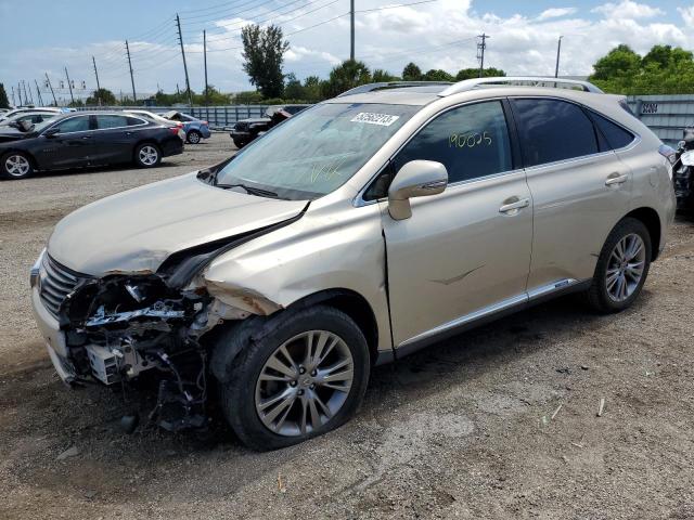 LEXUS RX 450 2013 with VIN JTJBC1BA7D2064684 - Photo from auction