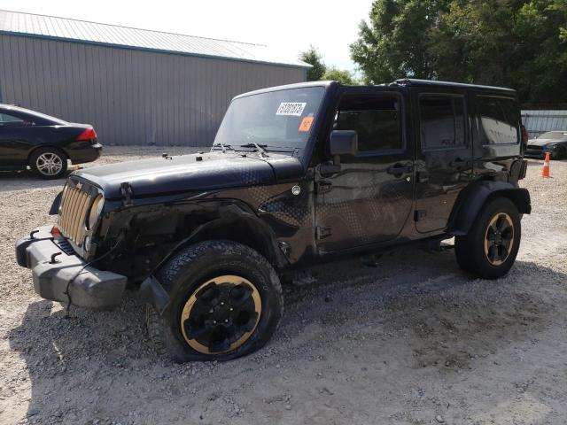 JEEP WRANGLER U 2014 with VIN 1C4BJWEG4EL199591 - Photo from auction