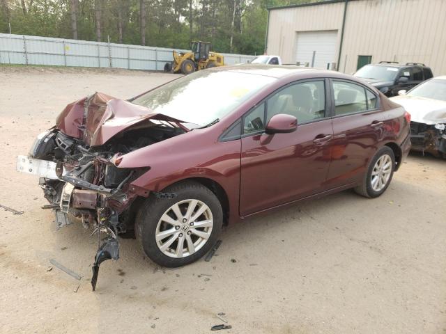 HONDA CIVIC EX 2012 with VIN JHMFB2F81CS006099 - Photo from auction