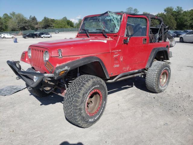 JEEP WRANGLER / 2000 with VIN 1J4FA49SXYP755298 - Photo from auction