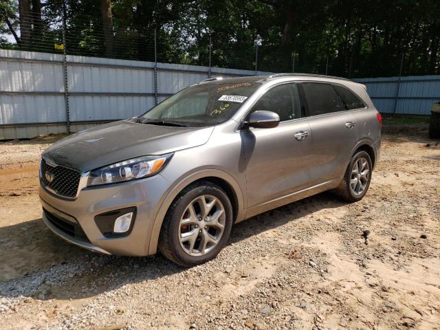 KIA SORENTO SX 2017 with VIN 5XYPK4A58HG220177 - Photo from auction