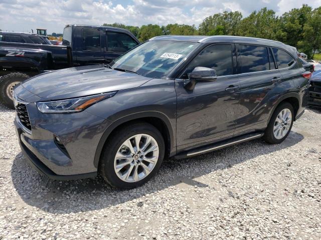 TOYOTA HIGHLANDER 2023 with VIN 5TDYARAH5PS523708 - Photo from auction