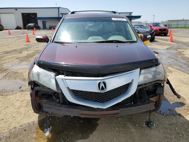Photo 5 from auction – 2011 ACURA MDX TECHNO with VIN 2HNYD2H49BH505229