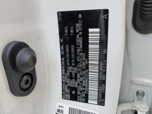 Photo 14 from auction – 2021 TOYOTA HIGHLANDER with VIN 5TDDZRBH9MS526788