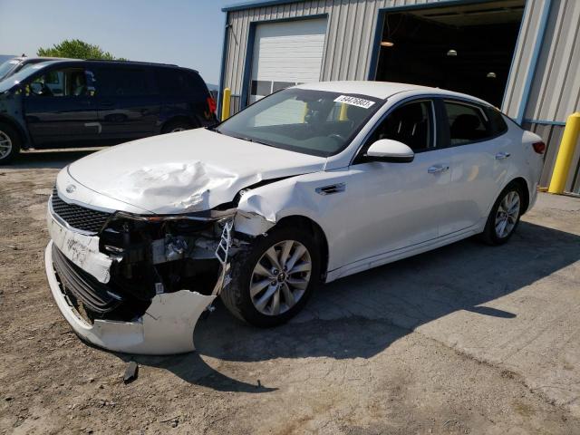 KIA OPTIMA 2017 with VIN 5XXGT4L32HG162855 - Photo from auction