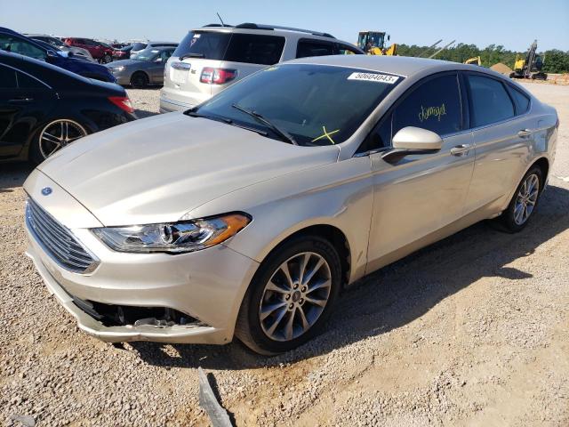 FORD FUSION SE 2017 with VIN 3FA6P0H75HR370224 - Photo from auction