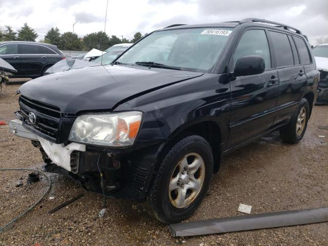 TOYOTA HIGHLANDER 2007 with VIN JTEGD21A770170495 - Photo from auction