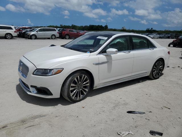 LINCOLN CONTINENTA 2018 with VIN 1LN6L9NC9J5616871 - Photo from auction