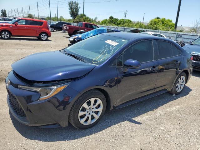 TOYOTA COROLLA LE 2022 with VIN 5YFEPMAE7NP283402 - Photo from auction