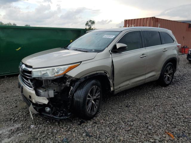 TOYOTA HIGHLANDER 2016 with VIN 5TDKKRFH1GS125231 - Photo from auction