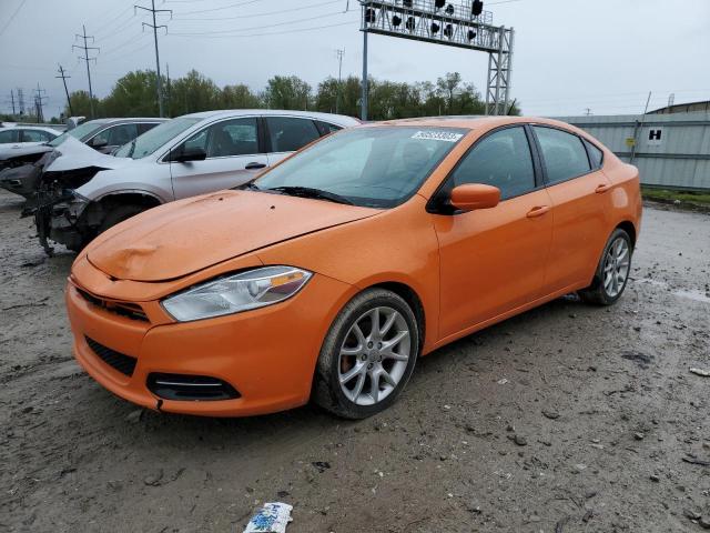 DODGE DART SXT 2013 with VIN 1C3CDFBA1DD269492 - Photo from auction