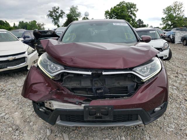 Photo 5 from auction – 2017 HONDA CR-V EX with VIN 7FARW1H59HE006506