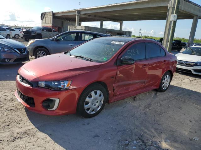 MITSUBISHI LANCER ES 2017 with VIN JA32U2FU8HU011740 - Photo from auction