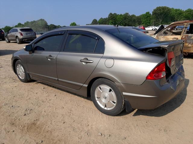 Photo 2 from auction – 2008 HONDA CIVIC HYBR with VIN JHMFA36258S017182