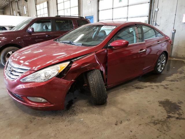 HYUNDAI SONATA SE 2012 with VIN 5NPEC4AB2CH391681 - Photo from auction