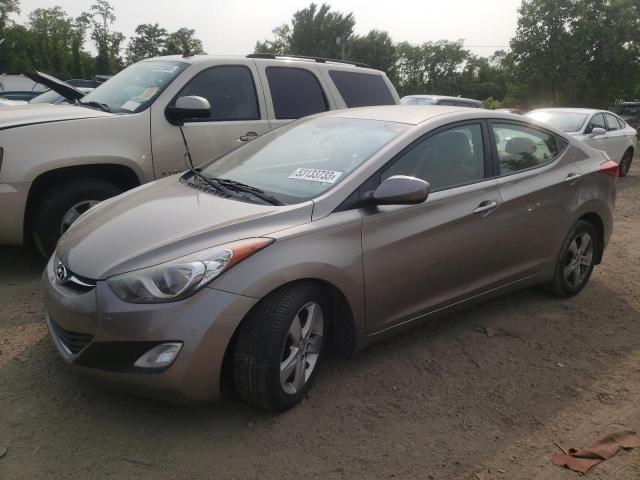 HYUNDAI ELANTRA GL 2013 with VIN 5NPDH4AE0DH413685 - Photo from auction