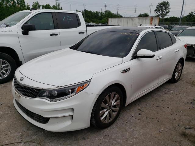 KIA OPTIMA EX 2017 with VIN 5XXGU4L35HG150535 - Photo from auction