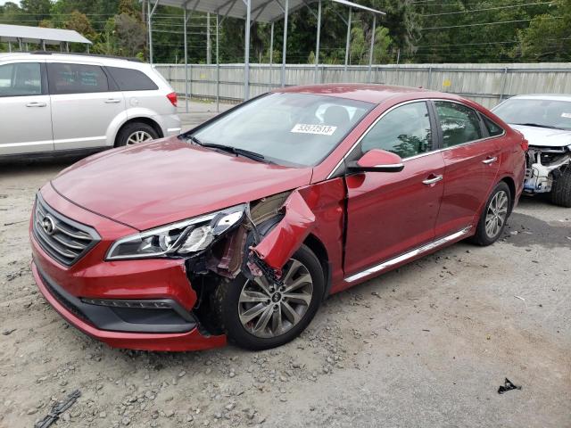 Photo 1 from auction – 2016 HYUNDAI SONATA SPO with VIN 5NPE34AF1GH316494