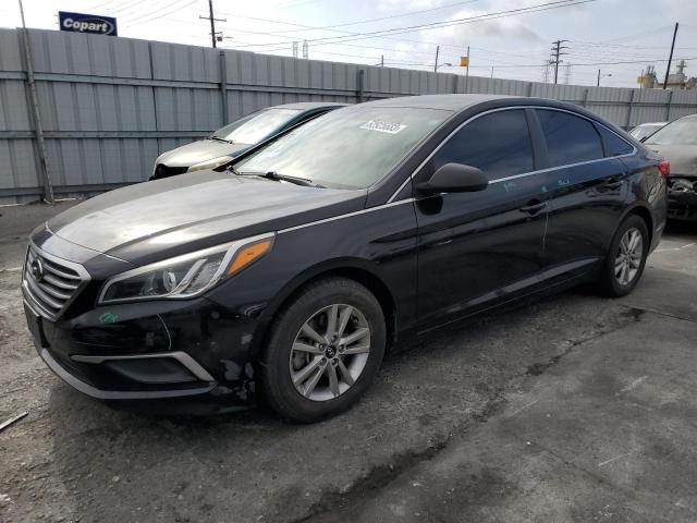 HYUNDAI SONATA SE 2017 with VIN 5NPE24AF1HH457702 - Photo from auction