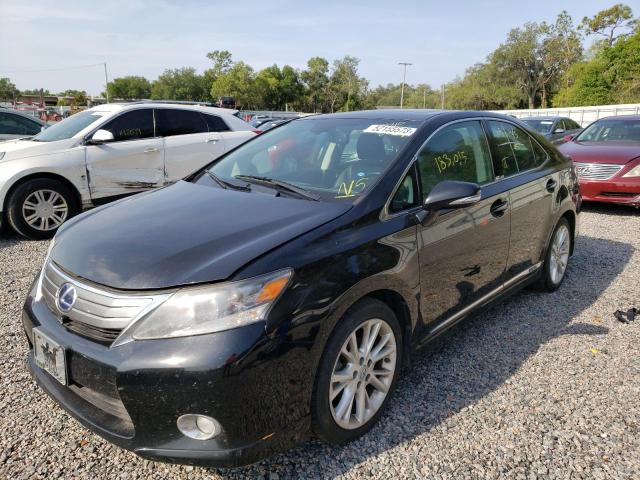 LEXUS HS 250H 2010 with VIN JTHBB1BAXA2028407 - Photo from auction