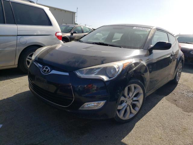 HYUNDAI VELOSTER 2013 with VIN KMHTC6AD7DU147371 - Photo from auction
