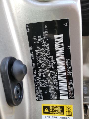 Photo 14 from auction – 2014 TOYOTA HIGHLANDER with VIN 5TDZKRFH0ES020725