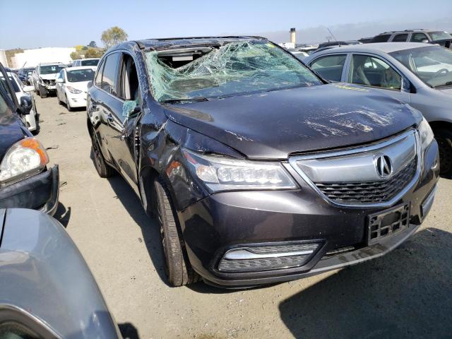 Photo 4 from auction – 2015 ACURA MDX TECHNO with VIN 5FRYD4H61FB020497