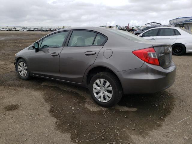 Photo 2 from auction – 2012 HONDA CIVIC LX with VIN 19XFB2F56CE380945