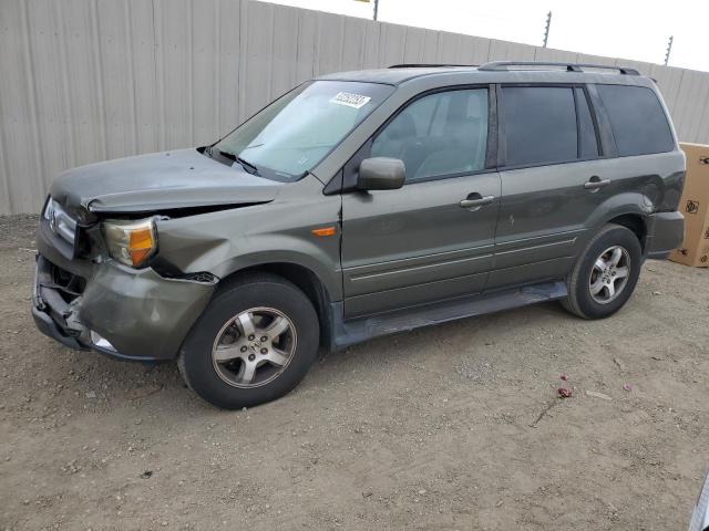 HONDA PILOT EX 2006 with VIN 5FNYF28526B046873 - Photo from auction