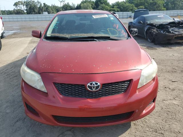 Photo 5 from auction – 2009 TOYOTA COROLLA BA with VIN 2T1BU40E59C062562