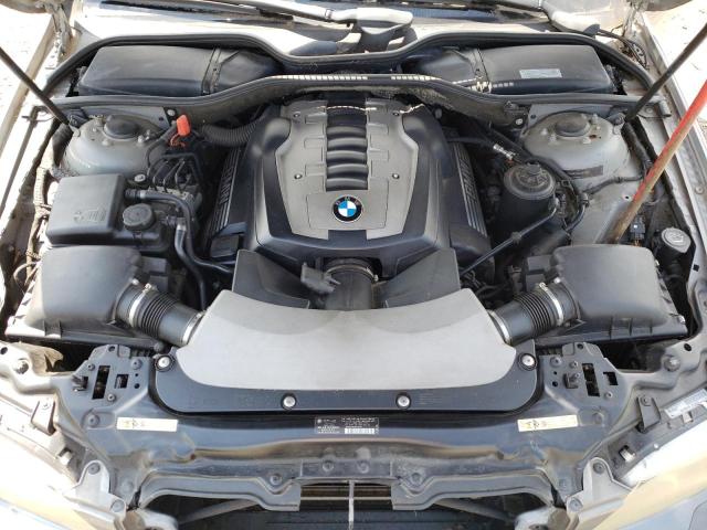 Photo 11 from auction – 2007 BMW 750 with VIN WBAHN83507DT70715