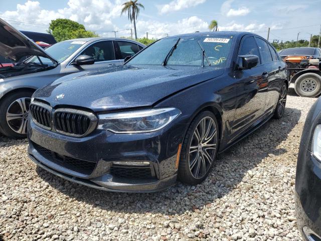 BMW 540 I 2018 with VIN WBAJE5C55JWA93154 - Photo from auction
