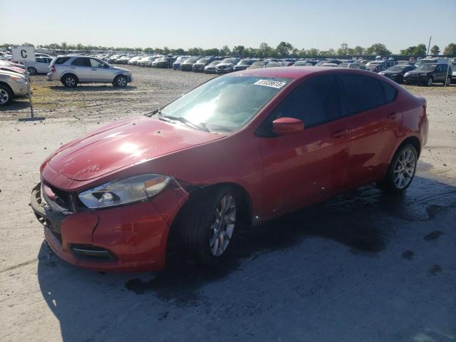 DODGE DART SXT 2013 with VIN 1C3CDFBA8DD136583 - Photo from auction