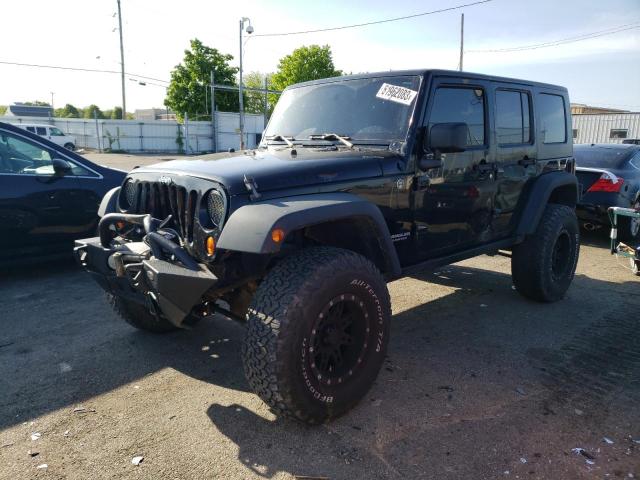 JEEP WRANGLER U 2008 with VIN 1J4GA691X8L654664 - Photo from auction