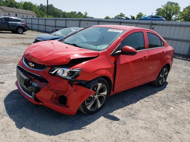 CHEVROLET SONIC PREM 2017 with VIN 1G1JF5SB0H4148399 - Photo from auction
