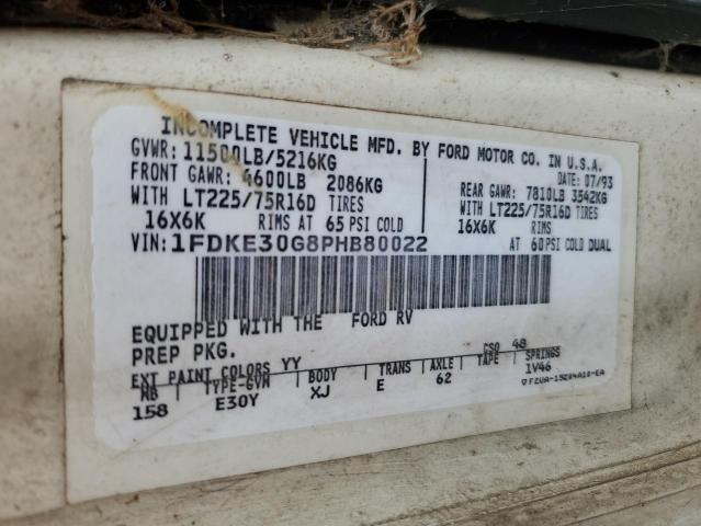 Photo 10 from auction – 1994 FORD E350 with VIN 1FDKE30G8PHB80022