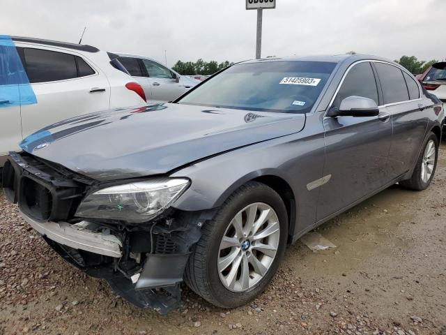 BMW 740 I 2014 with VIN WBAYA6C58ED144581 - Photo from auction