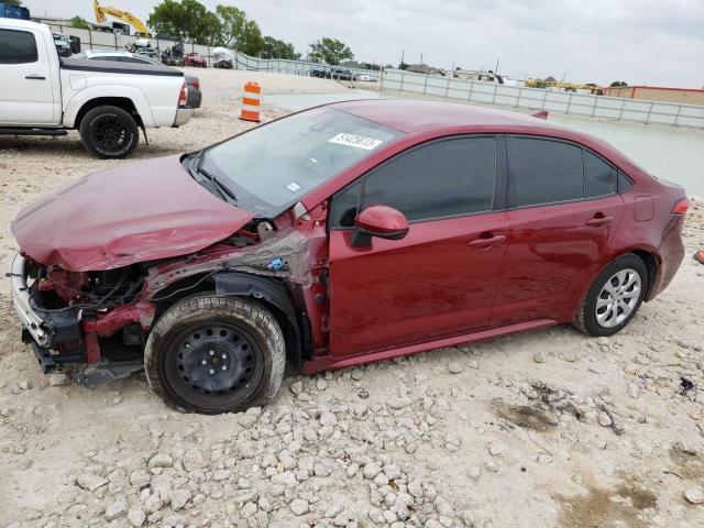 TOYOTA COROLLA LE 2022 with VIN JTDEPMAEXNJ199739 - Photo from auction