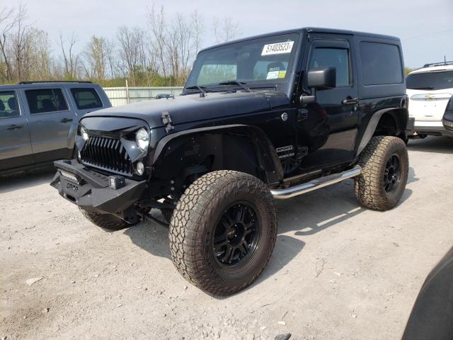 JEEP WRANGLER S 2015 with VIN 1C4AJWAG1FL725372 - Photo from auction