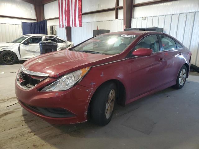 Photo 1 from auction – 2014 HYUNDAI SONATA GLS with VIN 5NPEB4AC1EH812367