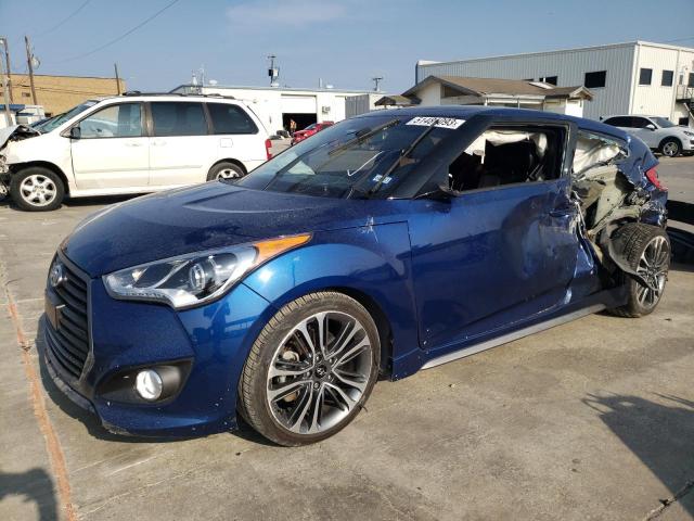 HYUNDAI VELOSTER T 2017 with VIN KMHTC6AE0HU314281 - Photo from auction