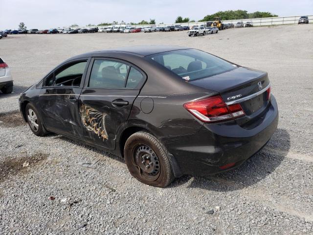 Photo 2 from auction – 2013 HONDA CIVIC LX with VIN 2HGFB2F56DH593577