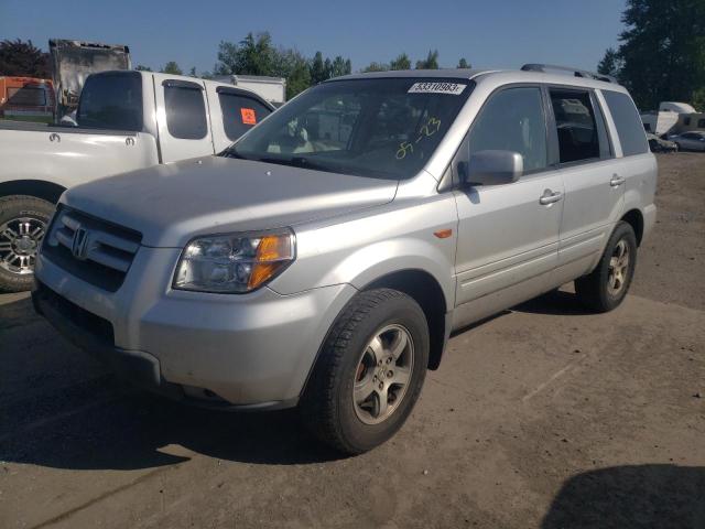 HONDA PILOT EX 2006 with VIN 2HKYF18786H541754 - Photo from auction