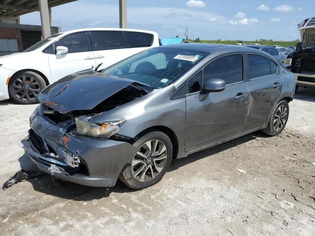 HONDA CIVIC EX 2013 with VIN 19XFB2F84DE023534 - Photo from auction