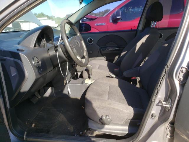 Foto 7 de la subasta – 2008 CHEVROLET AVEO BASE con VIN KL1TD66658B084291