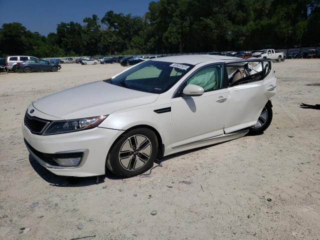 KIA OPTIMA HYB 2012 with VIN KNAGM4AD9C5026838 - Photo from auction